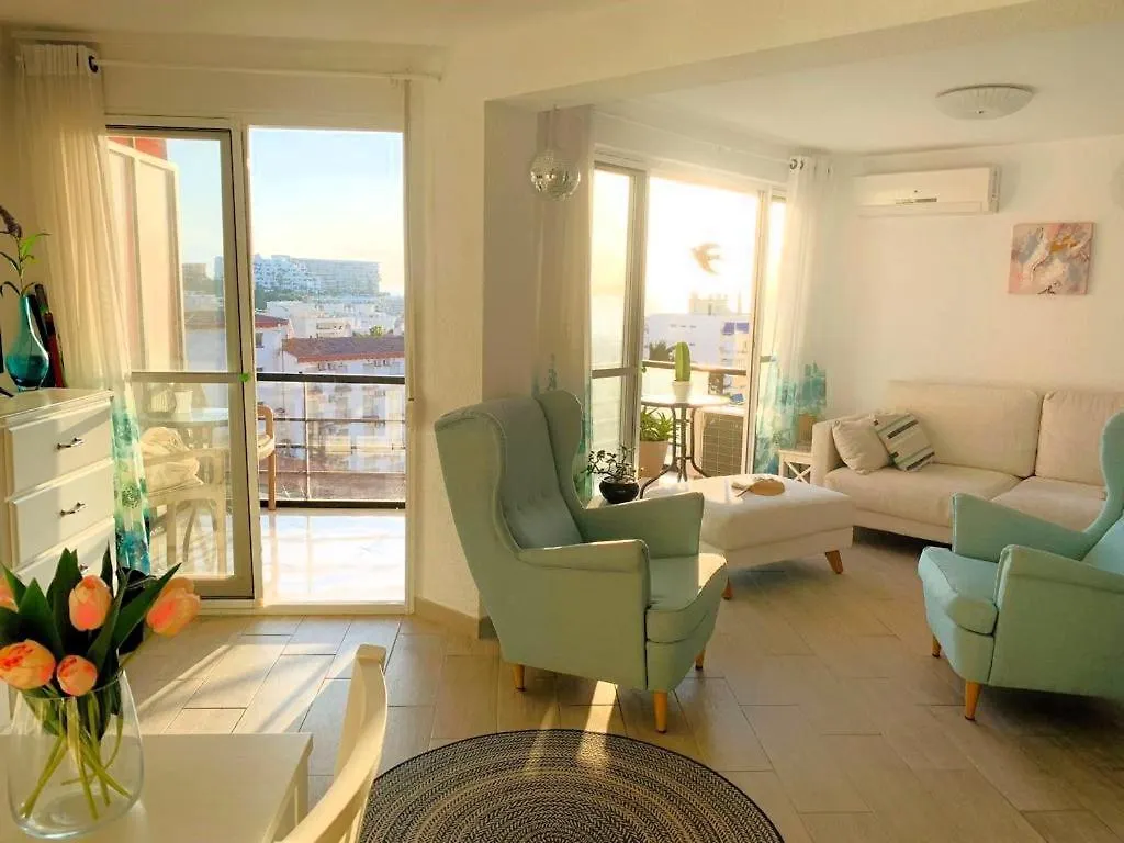 Apartment Marvelous Sea & Garden View, Near Carihuela Beach Torremolinos