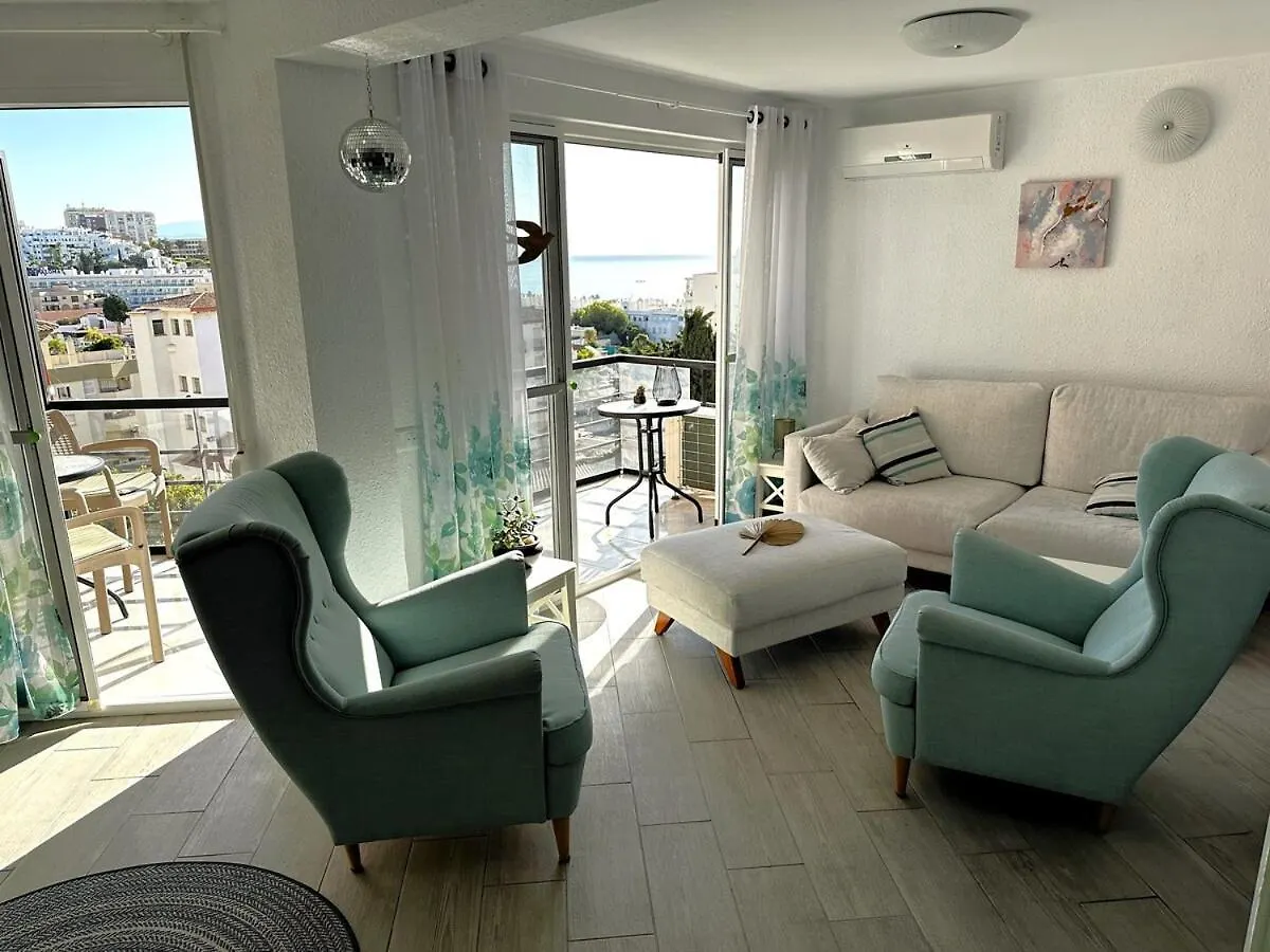 Marvelous Sea & Garden View, Near Carihuela Beach Torremolinos Apartment